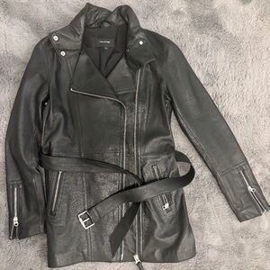 Mackage S leather jacket